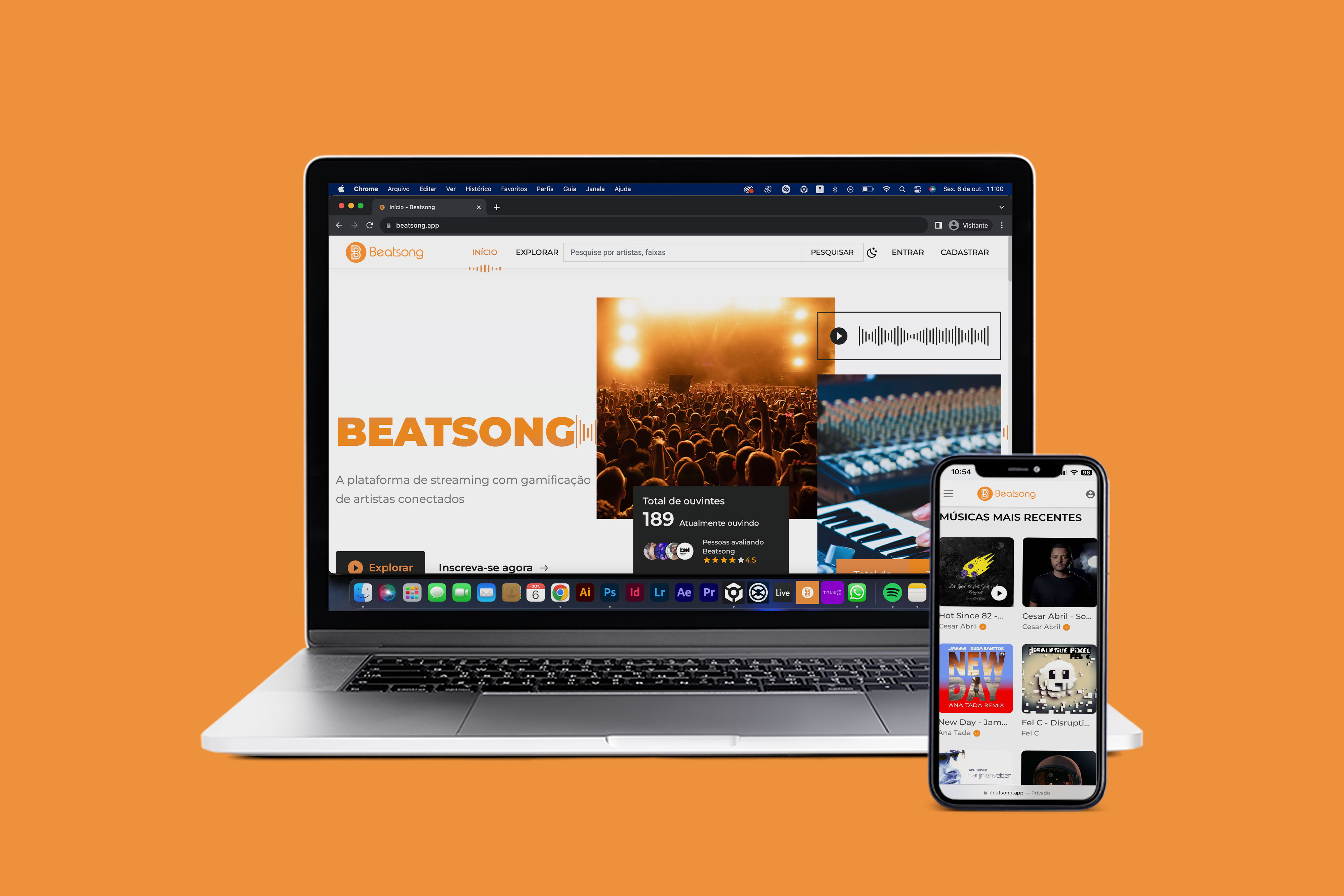 Conheça a Beatsong, nova plataforma de streaming pensada para artistas de música